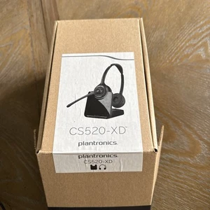 Plantronics CS520-XD On the Ear Wireless Binaural Headset - Black (8828501) - Photo 1/4