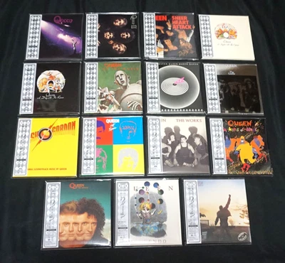 Queen - Mini LP CD 15 Titles '73~95 Complete Studio Album Set Paper Sleeve Japan - Image 1 of 4
