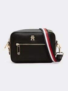 Tommy Hilfiger Iconic Tommy Corp Camera Bag Black - Picture 1 of 3