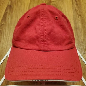 Lacoste Baseball Hat Cap Adult Red Adjustable Casual Sporty - Picture 1 of 8