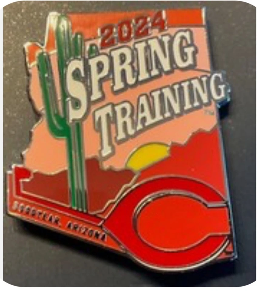 CINCINNATI REDS 2024 SPRING TRAINING COLLECTOR PIN - Image 1 of 1