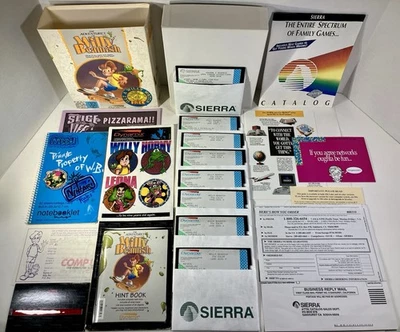 Adventures of Willy Beamish PC Game MS DOS 5.25” COMPLETE Big Box with Hint Book - Image 1 of 4