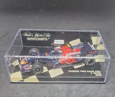 Formula 1 Minichamps Diecast Model 1:43  Sebastian Vettel Toro 2008 Rosso STR3 - Image 1 of 4
