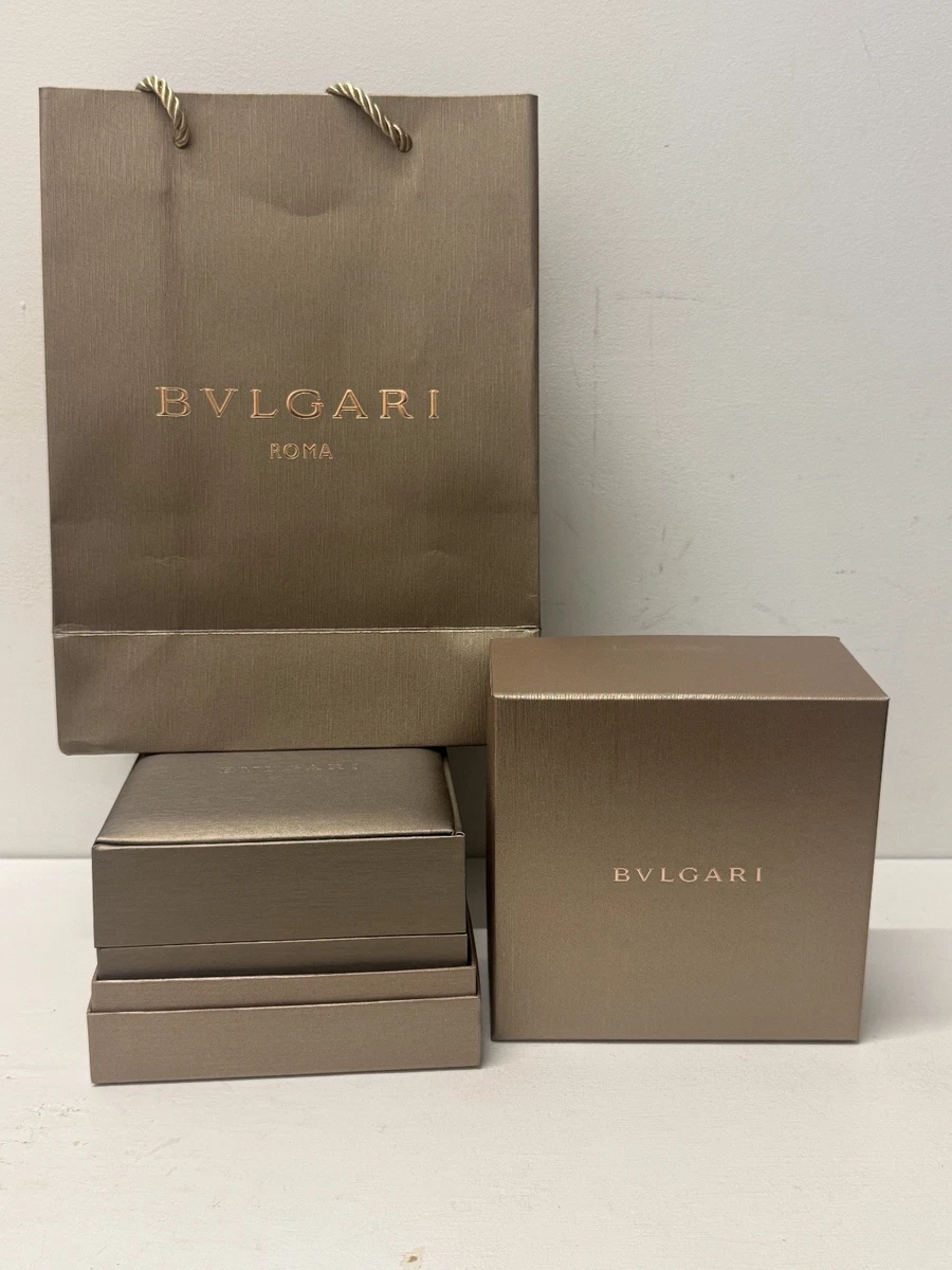 BVLGARI アクセサリーコレクションボックスセット おまけショッパー