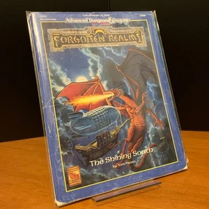 Forgotten Realms: Shining South, Vintage AD&D Accessory, OOP PB, TSR - Picture 1 of 7
