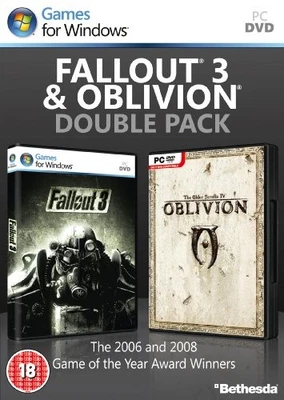 Fallout 3 & The Elder Scrolls IV Oblivion Double Pack Game PC - Game  WKLN The - Image 1 of 2