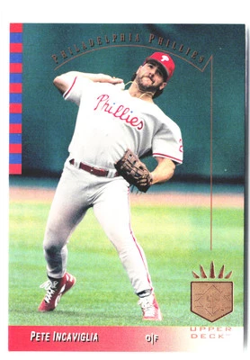 1993 SP Upper Deck #176 Pete Incaviglia Philadelphia Phillies MM - Image 1 of 2