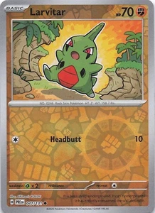 Larvitar SV: Prismatic Evolutions 047/131- NM - Reverse Holo - Picture 1 of 2