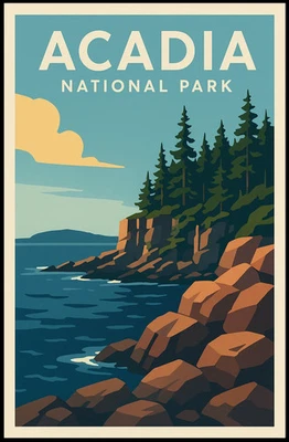 Póster del Parque Nacional Acadia Foto 1 de 4