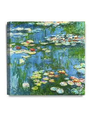 - Water Lily Pond 1914, Claude Monet Art Reproduction. Giclee Canvas Prints W... - Image 1 of 4