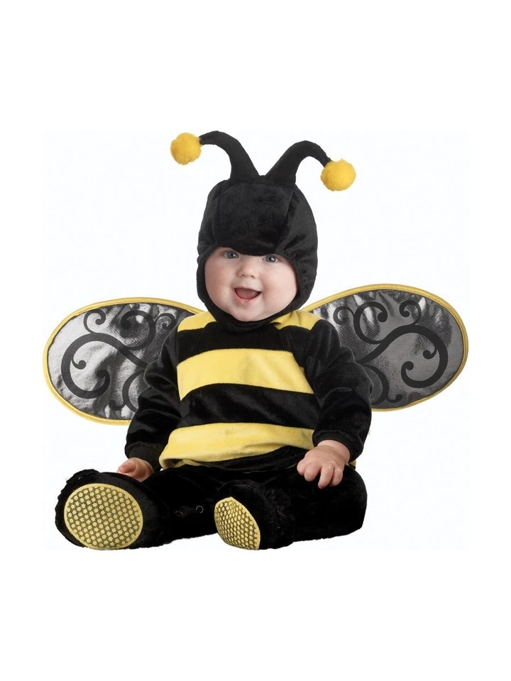 Unisex Nuevo Niño Lil Stinger Abejorro Avispa Niño Pequeño De Lujo Animal Disfraz Foto 1 de 1