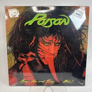 Poison Open Up And Say Ahh! 1988 Vinyl LP Record Album New Sealed CI 48493 - Foto 1 di 11