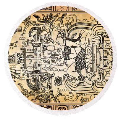 INCA MAYA GUERRERO AZTECA ARTE MEXICANO Colgante en Plata de Ley 925 22" Collar Foto 1 de 4