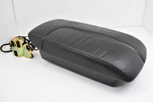 2000-2002 Mercedes W220 S500 S55 Front Left Center Console Armrest Black OEM - Picture 1 of 12