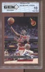 1993-94 Michael Jordan Ultra #30 Gem Mint 10 Chicago Bulls GOAT HOF MVP - Picture 1 of 2