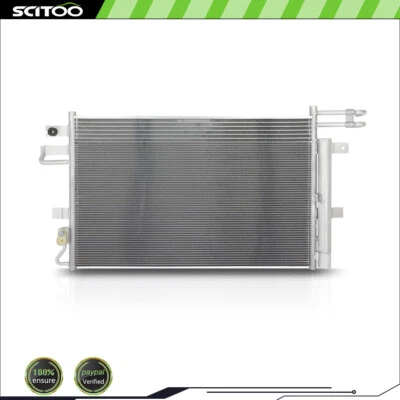 Condensador de aire acondicionado de aluminio compatible con 4241 para Ford Taurus 13-19 Flex Lincoln MKT 2013-2018 Foto 1 de 4