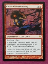 Magic The Gathering INNISTRAD CURSE OF STALKED PREY single red card MTG