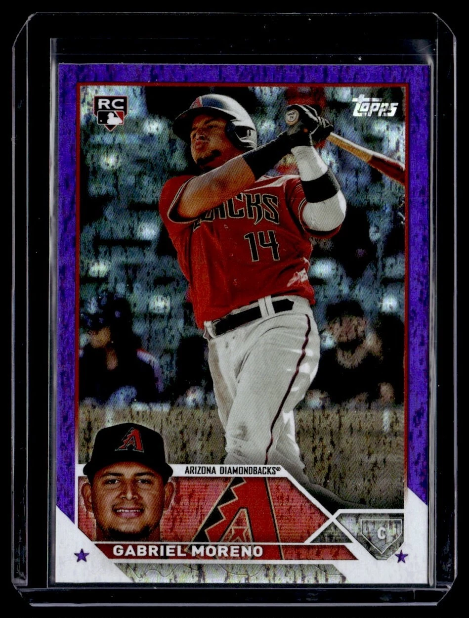 2023 Topps Update Purple Foil Gabriel Moreno RC /799 Arizona Diamondbacks #US161