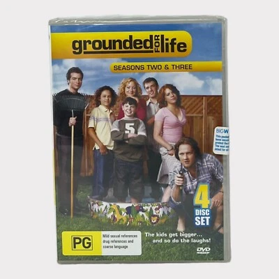 Grounded for Life Complete Seasons 2 & 3 DVD - Region ALL PAL - Brand New Sealed - Image 1 of 4