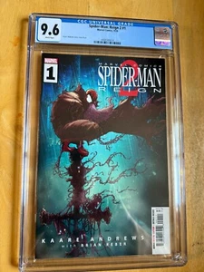SPIDER-MAN: REIGN V2 #1 CGC 9.6! KARE ANDREWS VARIANT COVER! - Picture 1 of 4