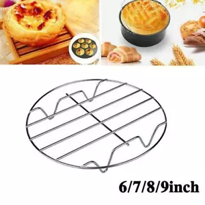 Friggitrice ad Aria Acciaio Griglia Monostrato Porta Pentole per 2.5QT-6.4QT Hot M8J2 - Foto 1 di 14