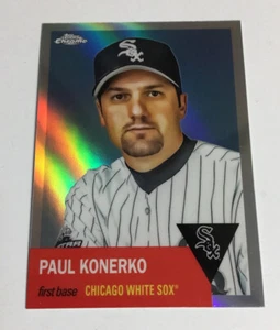 2022 Topps Chrome Platinum PAUL KONERKO Refractor Card #319 Chicago White Sox - Picture 1 of 2