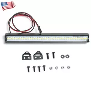 US LAGER für 1:10 RC SCX10 TRX4 D90 36LED superhelle Metall Dach Lampe Lichtleiste - Bild 1 von 11