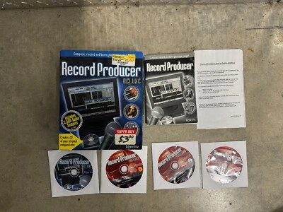 Record Producer Deluxe by Voyetra – Music Software w/ 5,500 Samples + CDs - Image 1 of 4