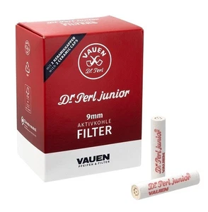 Dr. Perl Junior 9mm Aktivkohlefilter JUMAX Pfeifenfilter Filter 180er VAUEN - Bild 1 von 1