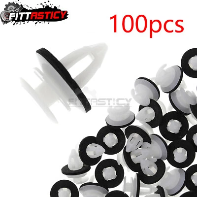 100x Door Trim Panel Clips for BMW 330Xi 2001-2005 E39 E46 51418161527 - Изображение 1 из 4