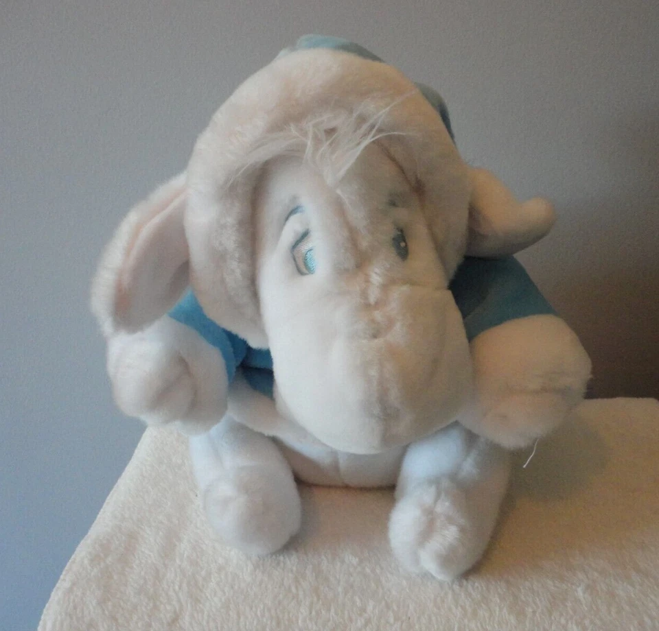Disney Blue White Snowball Eeyore Stuffed Animal Plush Winnie The Pooh O33