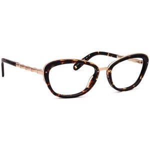 Kate Spade Eyeglasses Maribeth CU8 Havana/Rose Gold Crystals Cat Eye 52[]17 135 - Picture 1 of 6