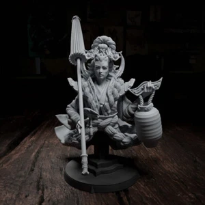 Yuna Muto | Geisha | Figur | 3D Druck | STL Datei | NSFW | Pin-Up | Büste - Afbeelding 1 van 1