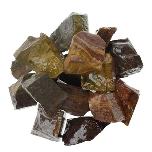 Pietre grezze diaspro a righe marroni 1/2 libbra - cristalli curativi rocce artigianali Reiki - Foto 1 di 3