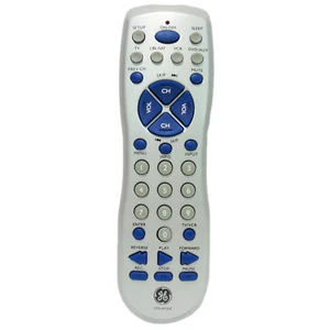 GE RM24930 4 dispositivos control remoto universal para TV, CBL/SAT, VCR. DVD/AUX - Imagen 1 de 6
