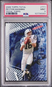 PEYTON MANNING Indianapolis Colts HOF 2006 Topps Total #TT1 PSA 9 Mint Pop 4 - Bild 1 von 2