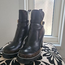 original V's new Louis Vuitton super long boots Botas De Tacón Alto Martin  Mujer Todo Combinado Moda Lujo 100 % Auténtico origi