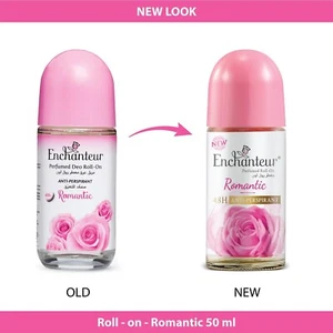 Enchanteur Romantic Anti-Perspirant Deodorant Roll-On For Women| 48-Hours Long O - Picture 1 of 6