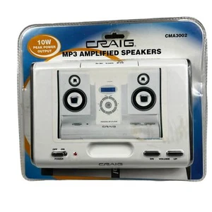 Craig MP3 VERSTÄRKTE REISELAUTSPRECHER CMA3002 10W Spitzenleistung NEU - Bild 1 von 6