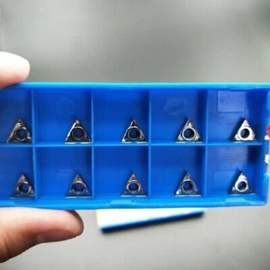 30PCS per Alluminio TCGT0902-02-04-08 Inserto in Carburo Indicizzabile Qualità CNC USA - Foto 1 di 3