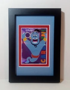Genie Framed Disney Aladdin Card Plaque 2023 Disney 100 Joyful D100-SR61 - Picture 1 of 4