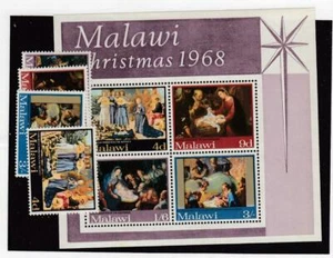 MALAWI (SP54-56) # 91-94a,122-126a,195-198 VF-MNH 1968-69,1972 CHRISTMAS SETS - Picture 1 of 1