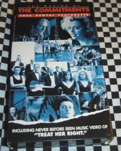 THE MAKING OF THE COMMITMENTS FEATURETTE, TREAT HER RIGHT, VHS MUSIC NEW SEALED - Picture 1 of 14