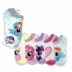 My Little Pony Kinder Mädchen Söckchen 5 Paar Pack Größe 6-8,5 verschiedene Farben neu - Bild 1 von 8