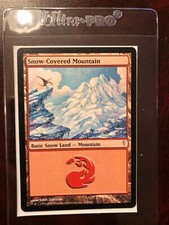 Snow-Covered Mountain X (4) Coldsnap MTG Excellent/Near Mint (RG) 4RCards