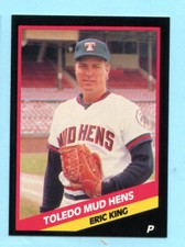 1988 CMC - Mud Hens Inter. League -  Toledo Mud Hens -Eric King- Box 198