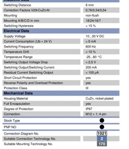 Wenglor Näherungsschalter IB060NM46VB3 PNP Neu - Bild 1 von 4