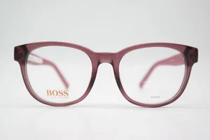Gafas Hugo Boss BO 0237 violeta plata rojo ovalado montura gafas nuevas - Imagen 1 de 6