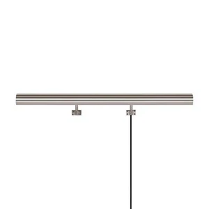 30 Zoll verstellbare Steck-Bilderlampe (Satin Nickel) Satin Nickel - Bild 1 von 1