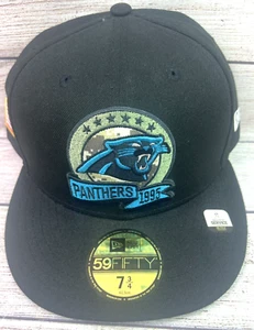 SOMBRERO CAROLINA PANTHERS NFL NUEVA ERA SALUDO AL SERVICIO 2022 AJUSTADO 7 3/4 59FIFTY - Imagen 1 de 6